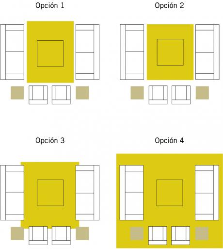 cómo calcular la medida de la alfombra KP