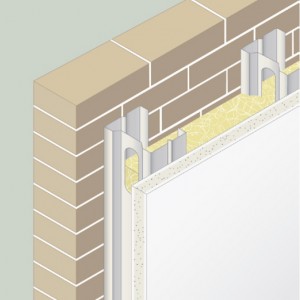 Trasdosado autoportante